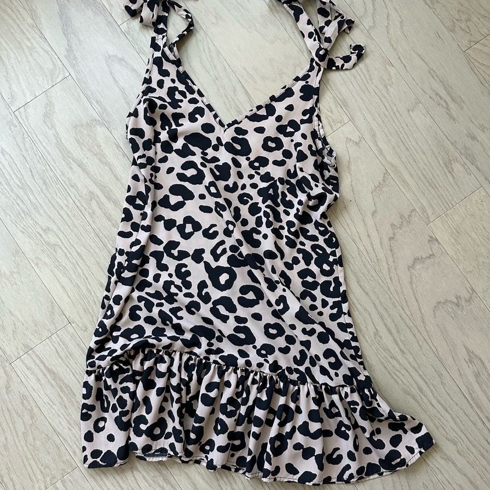 Karlie Animal Print Dress